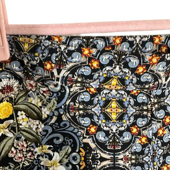 White House Black Market Floral Wide Leg Pants - Picture 7 of 11